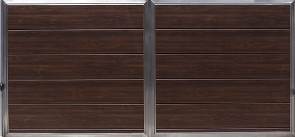 batiente header - Puerta de garaje autom&aacute;tica batiente