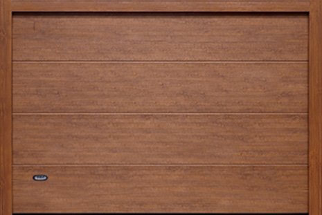 madera acanalada ancha header 465 - Puerta de garaje autom&aacute;tica de madera acanalada grande