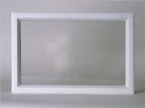 ventana lisa puerta garaje 300x223 1 - Puerta seccional industrial