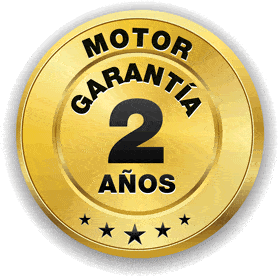 garantia motor 2 - Puerta industrial apilable de PVC