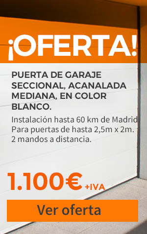 oferta puerta garaje 1100 euros - Inicio